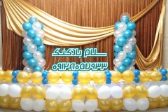 سلام بادکنک - دکور بادکنک آرایی سن و ورودی سالن